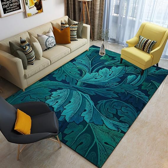 Alfombra Vintage Lavable PureCozy - 140x200 Cm, Color Beige, Antideslizante, Pelo Corto, Para Salón Y Dormitorio