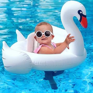 baby swan float
