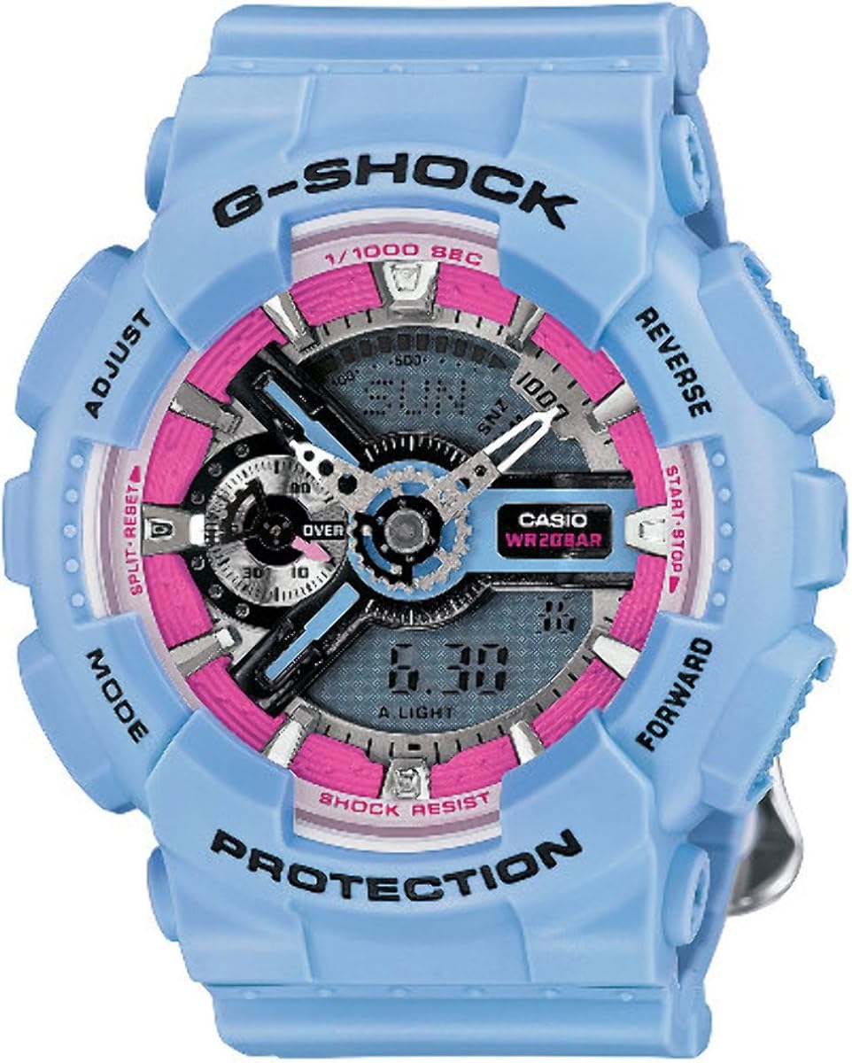 g shock floral green