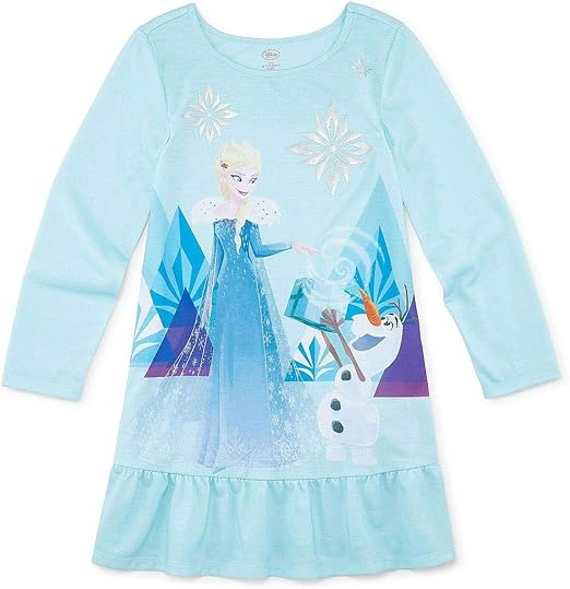 frozen nightie with cape