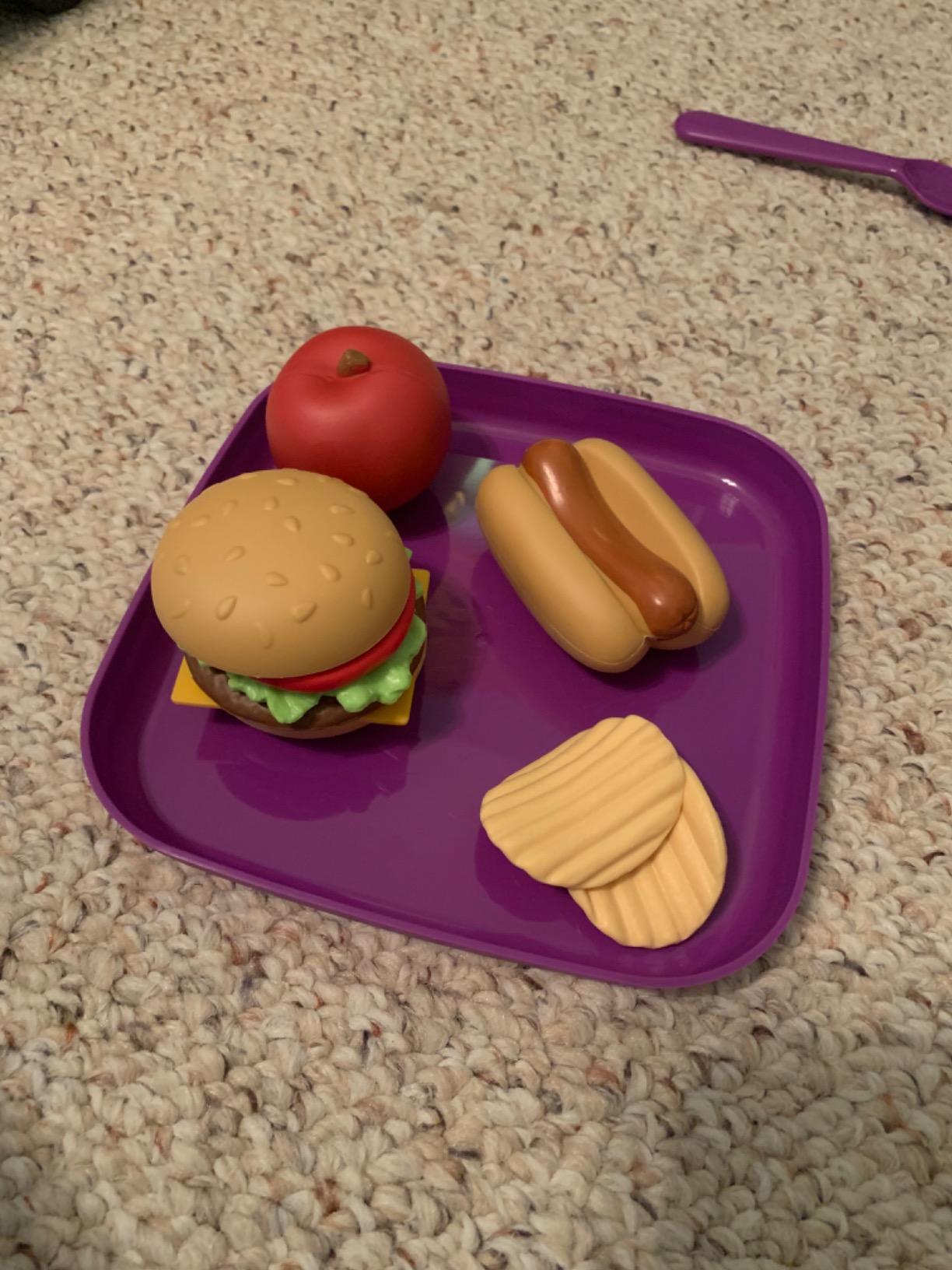 11/mo Finance Learning Resources New Sprouts Complete Play Food Set