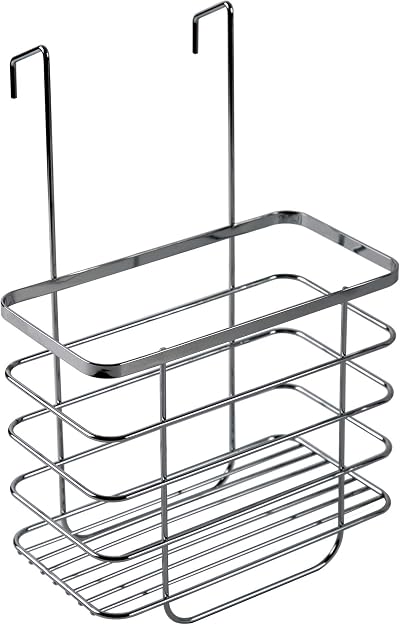 Croydex Large Shower Caddy Hanging Storage Over Door Screen 13x25x37.3 cm