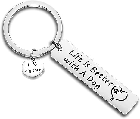 dog lover keychain