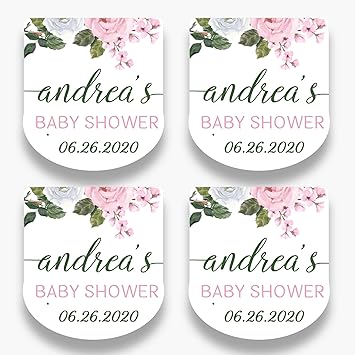 baby shower personalized hand sanitizer