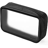 Procase TSA Approved Travel Toiletry Bag Pouch, Matte Clear Travel Organizer Airport Carry-On Checkpoint Airline Compliant St