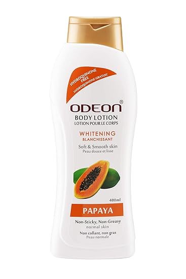 ODEON Whitening Papaya Body Lotion, 400 ML