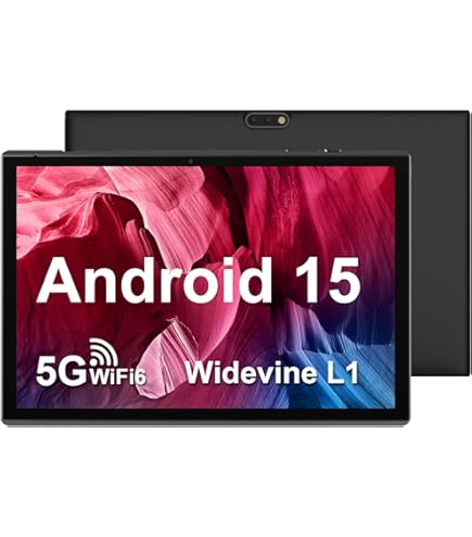 【＊ほぼ新品★】10.1インチFullHD　最新OS＊Android 15☆ Amazon.com : ZZB Android Tablet 10 Inch Tablets, 32GB ROM