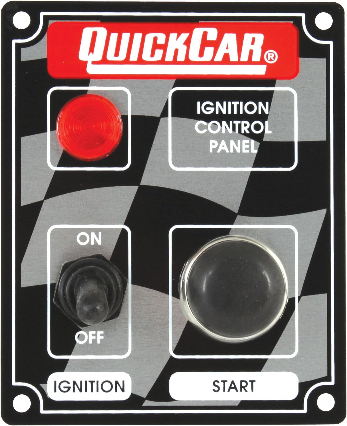 QuickCar Racing Products 50-052 4-1/4" High Ignition Switch with Indicator Light