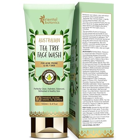 australian tea tree face wash