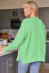 LILLUSORY Women's Oversized Batwing Sweaters 2025