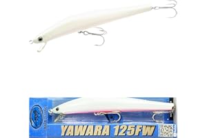 LUCKY CRAFT FlashMinnow 125 YAWARA, Saltwater Fishing Lures, Jerkbait Surf Fishing Accessories and Gear, Halibut and Bass Fishing Lures