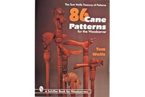 86 Cane Patterns for the Woodcarver