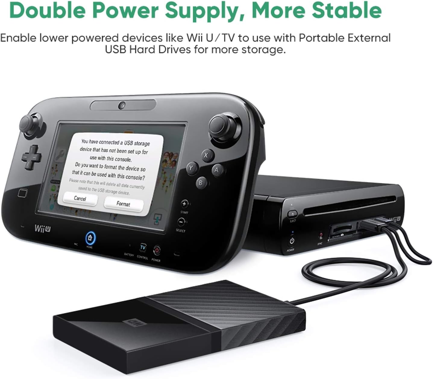 Amazon Ugreen Usb3 0 ケーブル Y字 Usbケーブル 2分岐 ダブル 電源供給 マイクロusb3 0 Ssd 外付け ハードディスク ポータブルhdd Dvdドライブ Wii U Pcなどに対応 金メッキ Usb3 0 二股ケーブル Ugreen Usbケーブル 通販