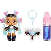 Yummiland Lip Gloss Doll: Sour Sweeties - Nina Heartpop Includes DIY Lip Gloss + Removable Keychain, Cosmetic Play, Collectible, Ages 4+