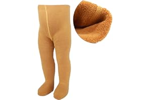 bistyle Baby Girls Tights Thick Leggings Soft | Warm Organic Cotton Stockings Non Slip Pantyhose | Newborn Infant Toddler