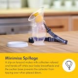 Medela Silicone Breast Milk Collector Milk Saver with Suction Base and Lid view 6