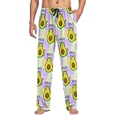 visesunny Stylish Men's Pajama Pants 100% Cotton Lounge Soft Warm Sleepwear Pants PJ Bottoms Drawstring and Pockets