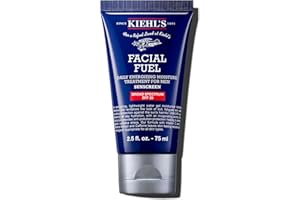 Kiehl's Facial Fuel Moisturizer with SPF 20 for Men, Energizing Face Moisturizer for Dull Skin, Non-Greasy Feel, Hydrating Lotion and Broad Spectrum Sunscreen, with Caffeine, Vitamin C & Vitamin E