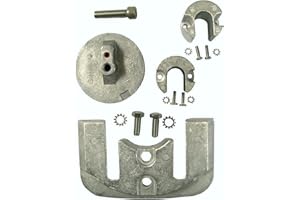 US Marine Products LLC Fresh Water Anode Kit for Mercruiser Bravo 2 and 3 Outdrives Includes Hardware