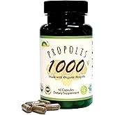 GREENBOW Propolis 1000mg_NonGMO Made with Organic Propolis_60 Capsules_VEGAN CAPSULES