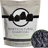 Perfect Plants Horticultural Charcoal, 4 qt, Soil Additive for Terrariums | Absorbs excess moisture and filters odors and toxins, sweetens potting media, ideal bottom layer for orchids and containers
