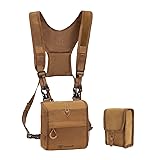 TIDEWE Bino Harness with Rangefinder Pouch & Rain
