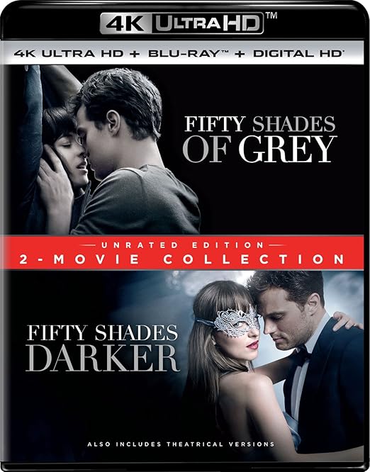 Amazon Com Fifty Shades Of Grey Fifty Shades Darker 2 Movie Collection Blu Ray Dakota Johnson Jamie Dornan Jennifer Ehle Eric Johnson Rita Ora Eloise Mumford Victor Rasuk Luke Grimes Marcia Gay Harden Kim