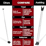 AceMining Security Bar Heavy Duty Door Stopper Sliding Patio Door Adjustable view 5