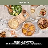 Ninja Extended Life 5-Piece Ceramic Cookware Set Grey & Terracotta 20/24cm view 4