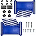 Featherboard Woodworking Tools, Safety Device Stackable Featherboard for Table Saws, Router Tables & Band Saw with Miter Slots, Miter Track, T-Slots, T-Track(2 Pcs)