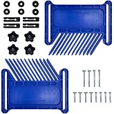 Featherboard Woodworking Tools, Safety Device Stackable Featherboard for Table Saws, Router Tables &amp; Band Saw with Miter Slots, Miter Track, T-Slots, T-Track(2 Pcs)