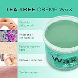 MYLEE Tea Tree Soft Creme Wax 450g for Sensitive Skin - Hair Removal view 3