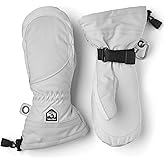 Hestra Women's Heli Ski Female Mitt, Leather Snow Mitten for Skiing, Snowboarding and Mountaineering