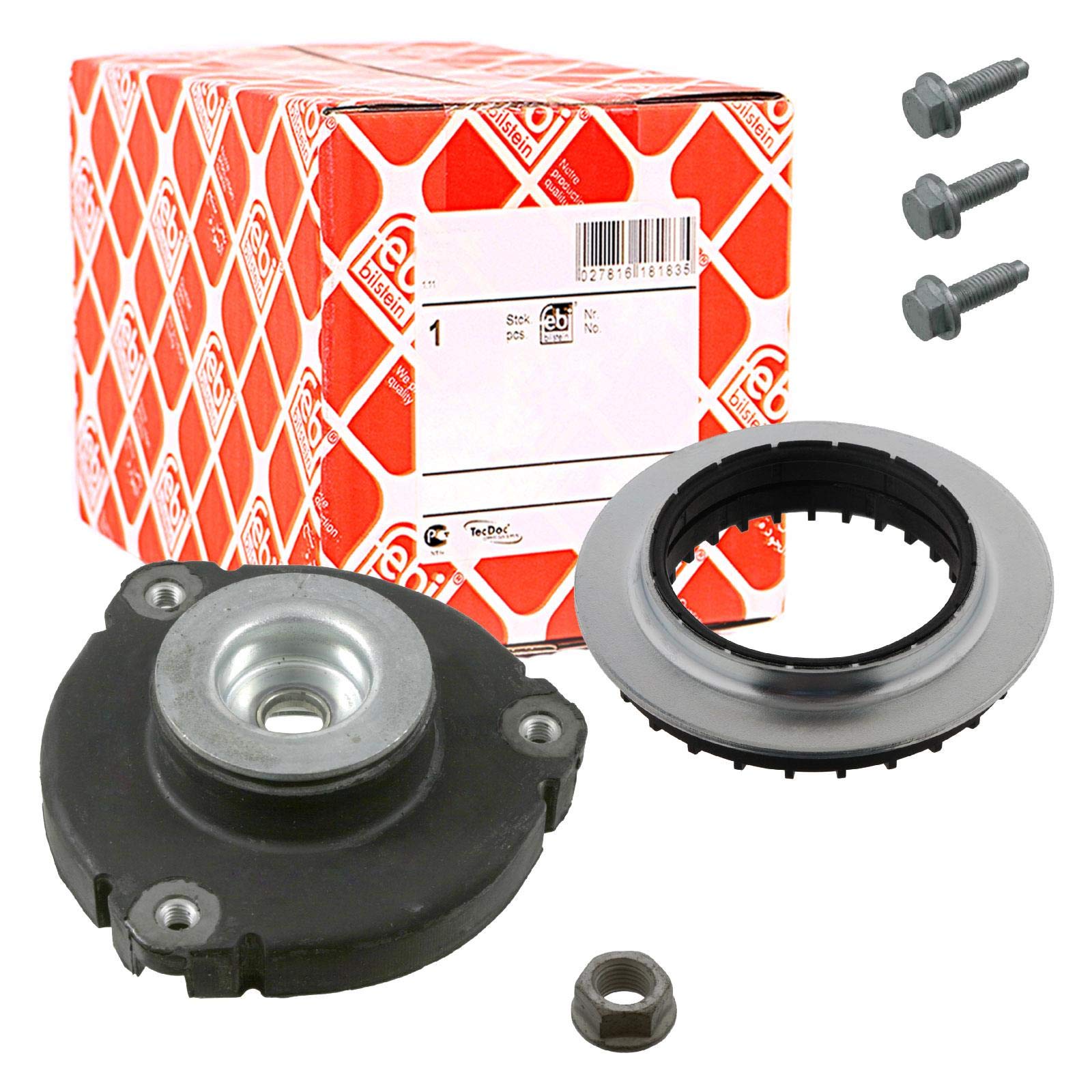 febi bilstein 37895 Strut Top Mounting Kit with ball bearing, screws and nuts, pack of one