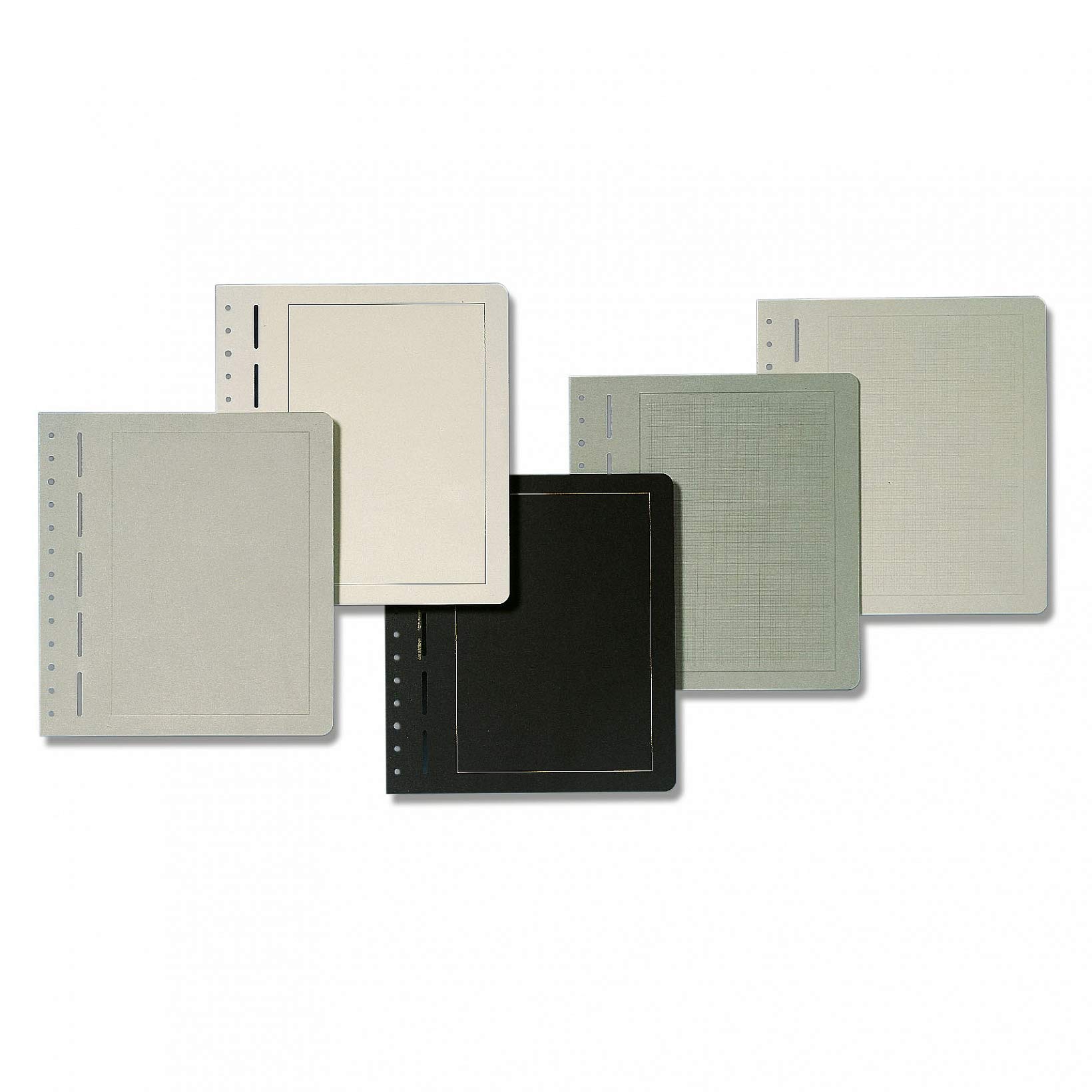 Leuchtturm 331407 Blank album pages - neutral album pages without print for scrapbooks - pack of 50