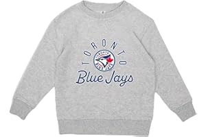 Gertex Toronto Blue Jays Kids Crewneck Sweatshirt for Young Children | Multiple Designs | Officially Licensed Merchandise