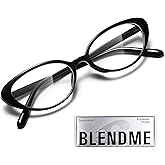 BLENDME Ultralight Cat Eye Blue Light Glasses for Woman Anti Glare Reduce Eyestrain Gaming/Computer/Screen