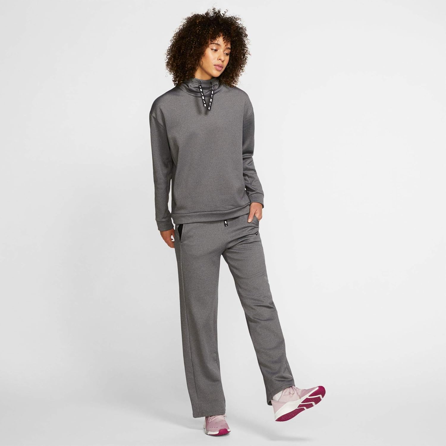 nike women's therma fleece training pants