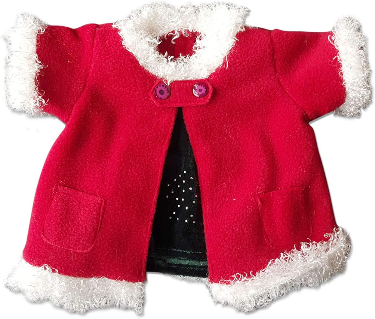 red teddy bear jacket