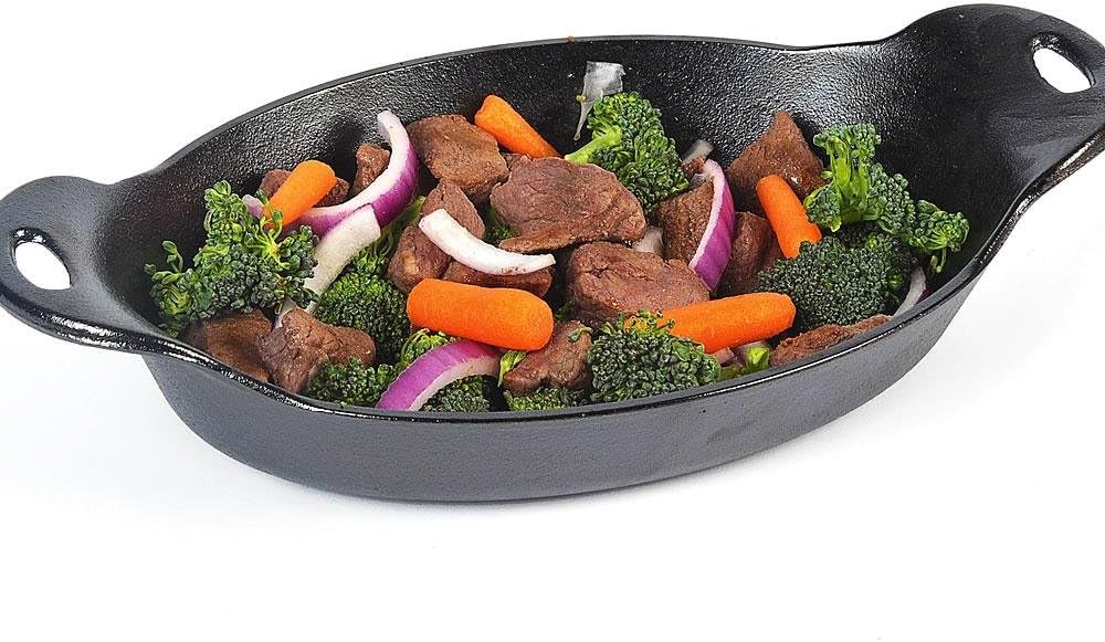 Lodge Oval Serving Dish Heat Enhanced