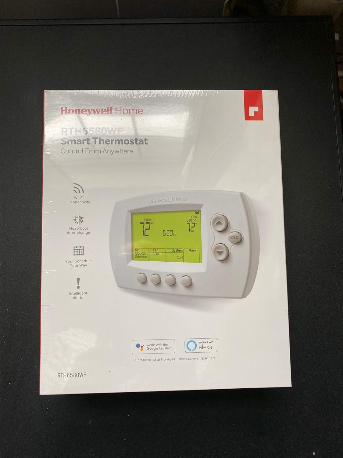 honeywell rth6580wf google home