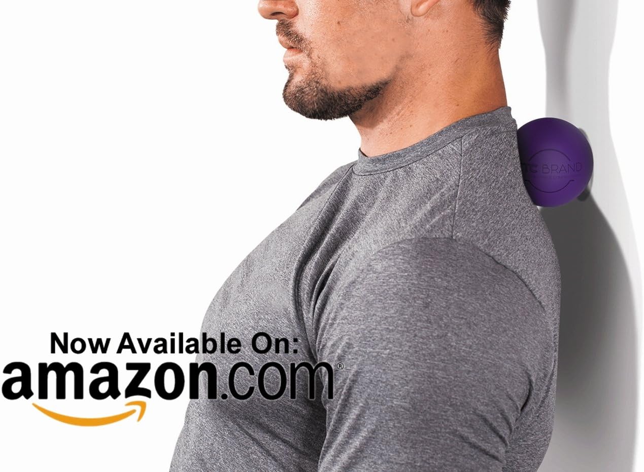Lacrosse Massage Balls for Trigger Point Release & Pain Relief - Feel Better, Relax & Ease Pain at Home– Trigger Point Therapy for Shoulders, Back & More with Free Exercise Guide & Travel Bag: Health & Personal Care