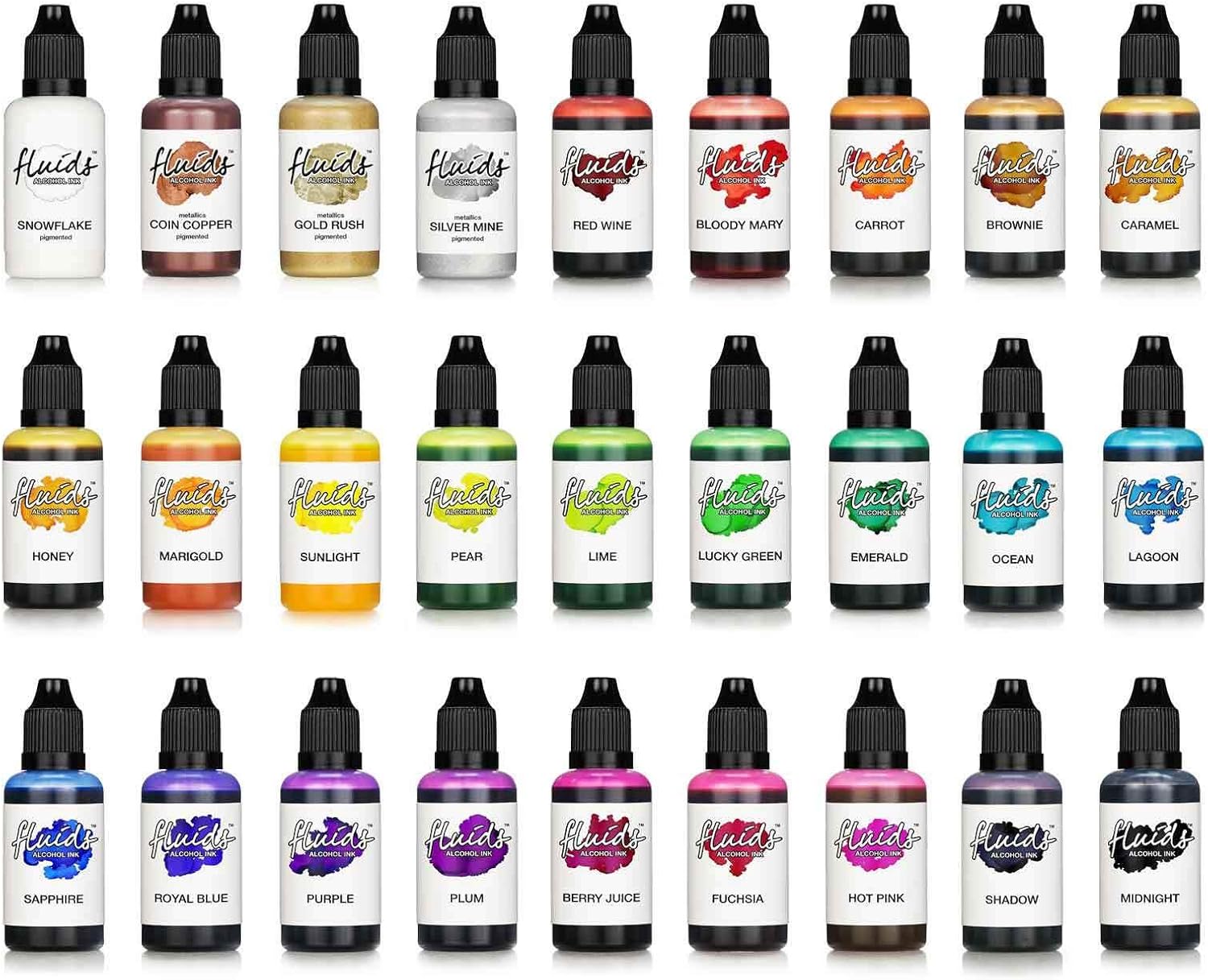 100 ml Fluids Alcohol Blending Solution, Extender for Alcohol Ink - Image 3