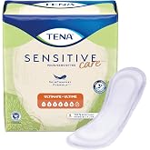 TENA Sensitive Care Ultimate Pads, Regular Length,(3 Packs- 99 Total) | Bladder Control Pad,Female