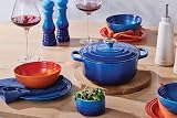 Le Creuset Signature Enamelled Cast Iron Round Casserole Azure 20 cm 1.8L view 6