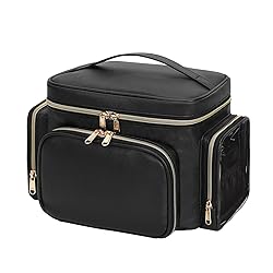 Bagmoly Large Makeup Bag, Portable Travel Makeup