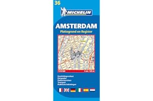 Michelin Map Amsterdam #36 (Maps/City (Michelin))