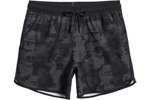 maamgic Workout Shorts for Men 5 Inch Gym Running Shorts Mens Stretch Quick Dry Athletic Shorts with Mesh Pockets