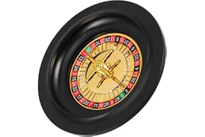 LIFKOME Lucky Draw Game for Parties Portable Roulette Wheel for Ktv Bars Adult Gatherings