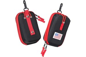 LZFAN Golf Rangefinder Hard Shell Carry Case Box EVA Bag Compatible with Bushnell/Callaway/Tectectec V2 V3 V4 V5 Pro X2 Pro XE Or Others Rangefinder USA Flag